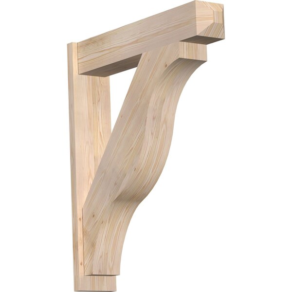 Ekena Millwork Funston Craftsman Smooth Outlooker, Douglas Fir, 7 1/2"W x 36"D x 42"H OUT08X36X42FST04SDF - main